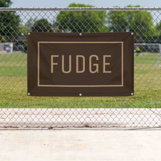 Bruine Fudge bord Spandoek (Insitu)