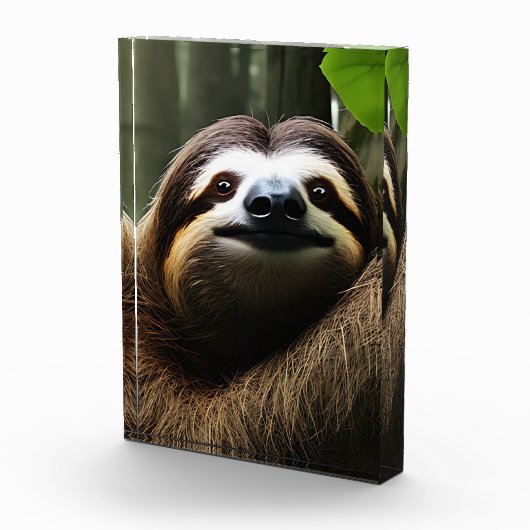 Bruine Fuzzy-sleuf, fotoblok (Rechts)