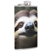 Bruine Fuzzy Sloth, Hip Flask Heupfles (Rechts)