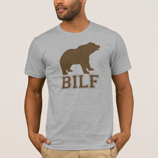 BRUINE GALBILJ T-SHIRT (Voorkant)
