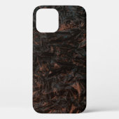Bruine gedroogde bladeren op de grond Case-Mate iPhone case (Achterkant)