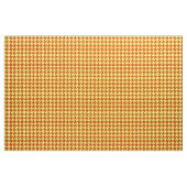 Bruine Gele Houndstooth Schotse ruit Stof (Yard (91,4 cm))