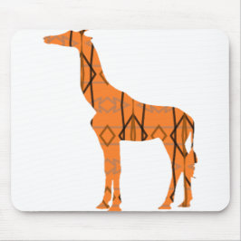 Bruine giraffe muismat