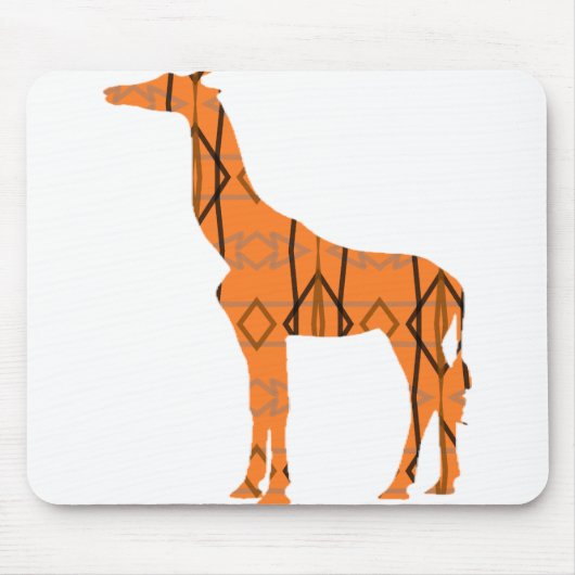 Bruine giraffe muismat (Voorkant)