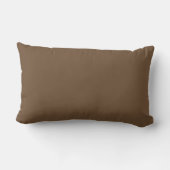 Bruine Giraffe Print Lumber Pillow Kussen (Achterkant)