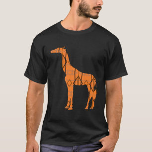 Bruine giraffe T-Shirt