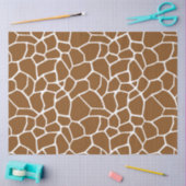 Bruine Giraffe Tissuepapier (Craft)