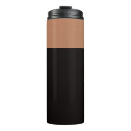 Bruine Glossy Thermische Tumbler – Hete & Koude Mo Thermosbeker
