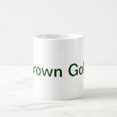 Bruine goudkoffie-Mok Koffiemok (Center)