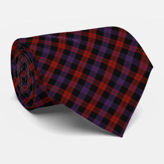 Bruine Grady Tartan Schotse Ruit Patroon Stropdas