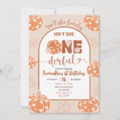 Bruine grillige Retro Pompoen Eervolle Verjaardag Kaart (Voorkant)