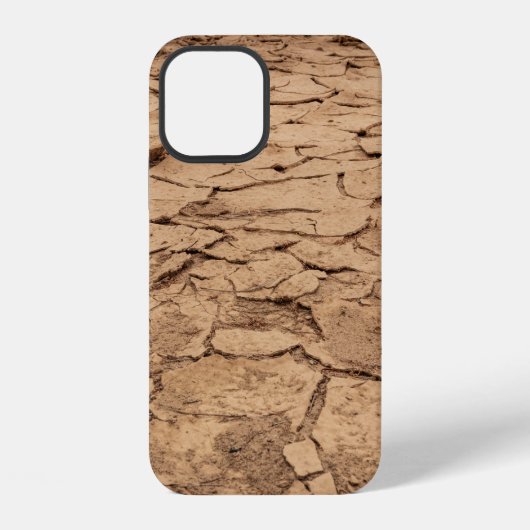 Bruine grond iPhone hoesje (Achterkant)
