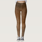 Bruine grunge leggings (Voorkant)