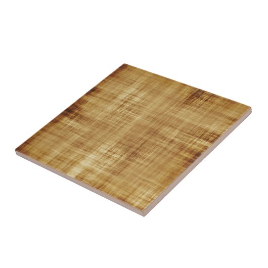 Bruine grunge tegeltje (Zijkant)