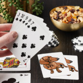 Bruine-hanenkaarten Speelkaarten (Insitu)