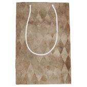Bruine Harlequin, verhit Medium Cadeauzakje (Voorkant)