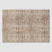 Bruine Harlequin, verhit Tissuepapier (Voorkant)