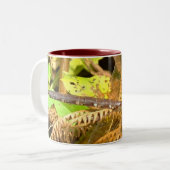 Bruine Hawker Dragonfly (F) Tweekleurige Koffiemok (Voorkant links)