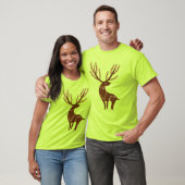 Bruine herten t-shirt (Unisex)
