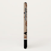 Bruine Hoefijzers en zwarte paarden | Gepersonalis Case-Mate iPhone Case (Achterkant/links)