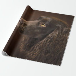 bruine hond cadeaupapier