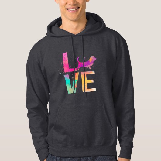 bruine hond hoodie (Voorkant)