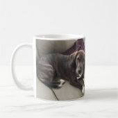 Bruine hond koffiemok (Links)