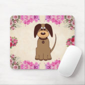 Bruine Hond Muismat (Met muis)