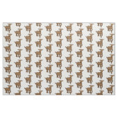 Bruine hond stof (Yard (91,4 cm))