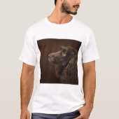 bruine hond t-shirt (Voorkant)