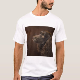 bruine hond t-shirt