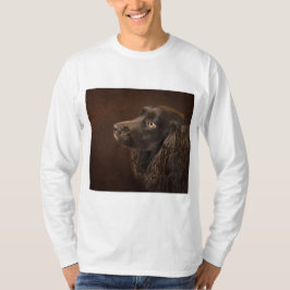 bruine hond t-shirt