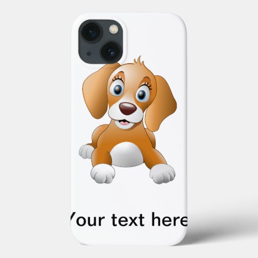 Bruine-hondenrok Case-Mate iPhone Case (Achterkant)
