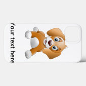 Bruine-hondenrok Case-Mate iPhone Case (Achterkant (horizontaal))