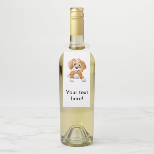 Bruine-hondenrok Flessenhanger (Op fles)