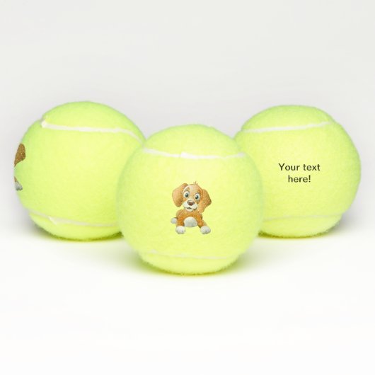 Bruine-hondenrok Tennisballen (Multi)