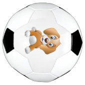 Bruine-hondenrok Voetbal (Gedraaid)