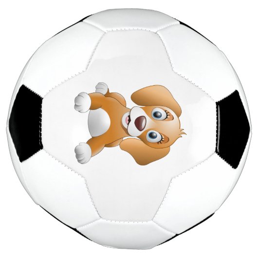 Bruine-hondenrok Voetbal (Gedraaid)