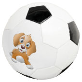 Bruine-hondenrok Voetbal (Drie kwart)