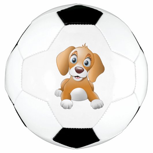 Bruine-hondenrok Voetbal (Voorkant)