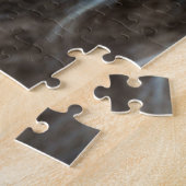 Bruine Hoogland Koe Legpuzzel (Zijkant)