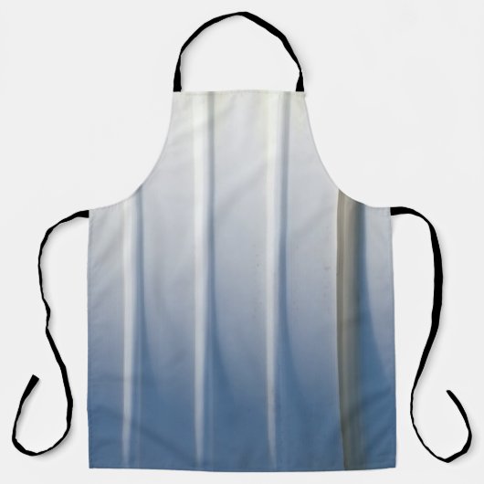 Bruine houten deur van glas schort (Voorkant)