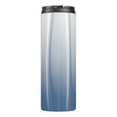 Bruine houten deur van glas thermosbeker (Achterkant)