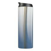Bruine houten deur van glas thermosbeker (Geroteerd rechts)
