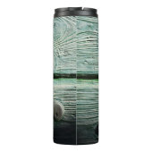 Bruine houten lade thermosbeker (Achterkant)