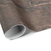 Bruine houten planken cadeaupapier (Rol Hoek)