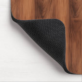 Bruine Houten Textuur, Bruin Houten Korrelpatroon Muismat (Hoek)