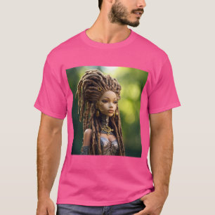 Bruine huid Barbie T-shirt