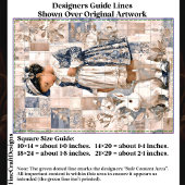 Bruine Huid Meisje met Wit Konijn EC3L Decoupage Tissuepapier