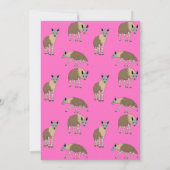 Bruine Hyena's Gefeliciteerd Kaart (Achterkant)
